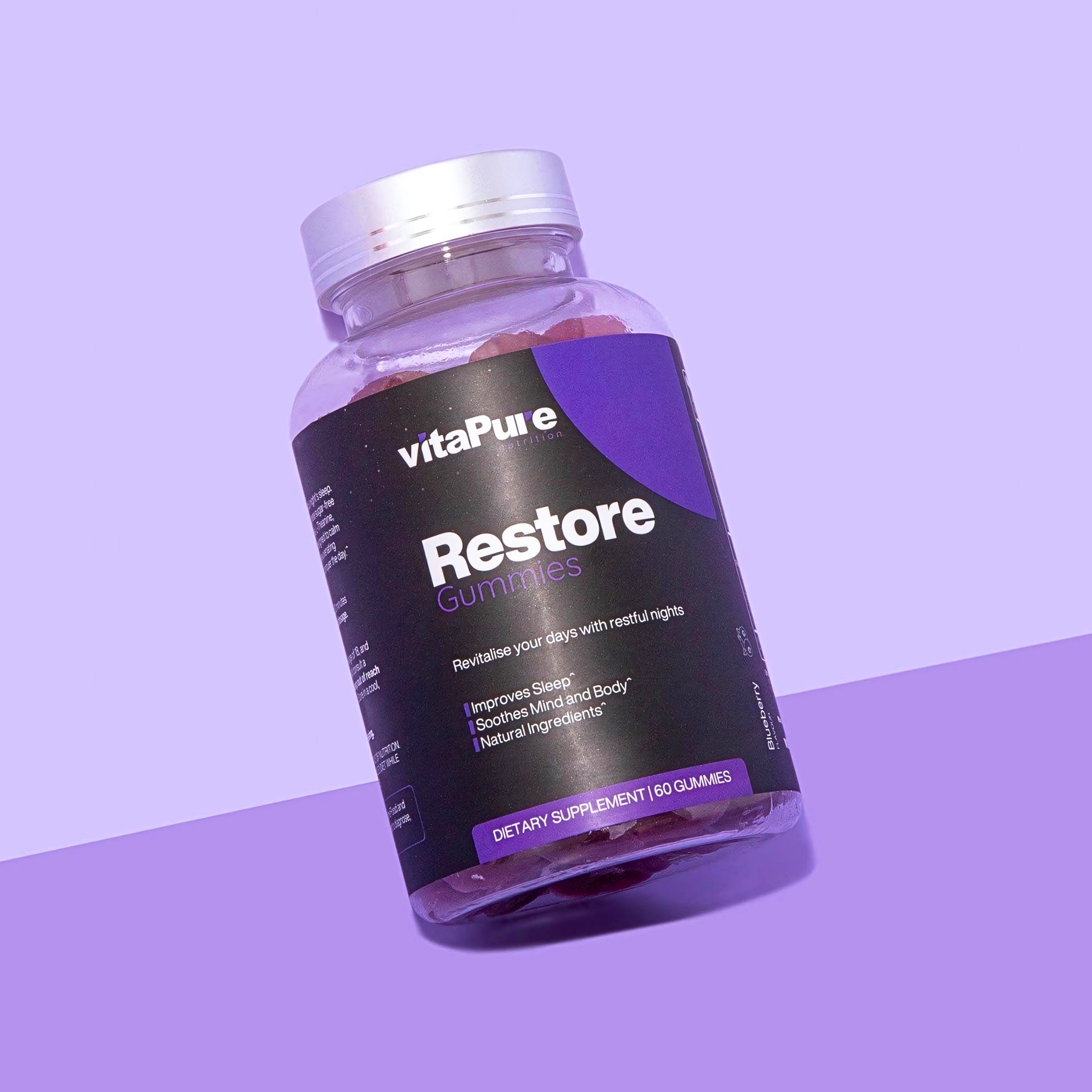 vitaPure Nutrition | Restore Gummies | Improved Sleep